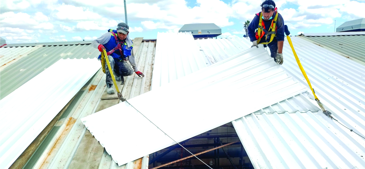 Laminado de naves industriales Soluciones EDICSA
